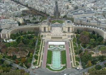 Панорамный вид в Париже, Франция. Фото 27 – фотографии Франции