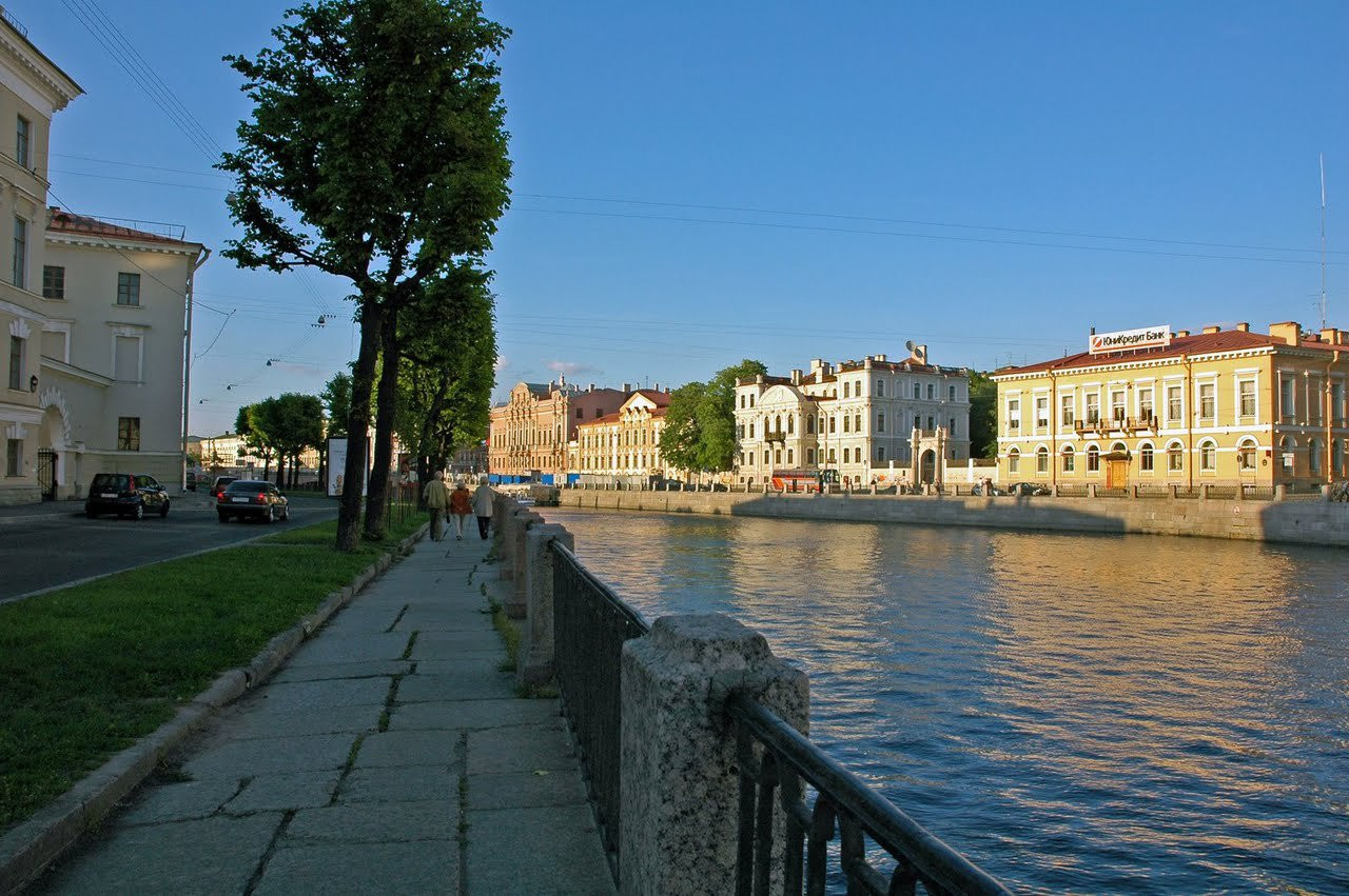 Набережная в Санкт-Петербурга, Россия. Фото 6 – фотографии России