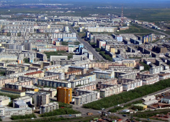 Панорамный вид Воркуты, Россия. Фото 3 – фотографии России