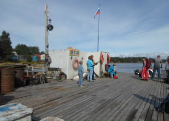 Причал на острове Кий, Россия. Фото 2 – фотографии России