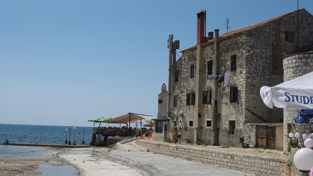 Набережная в Умаг, Хорватия – фотографии Хорватии