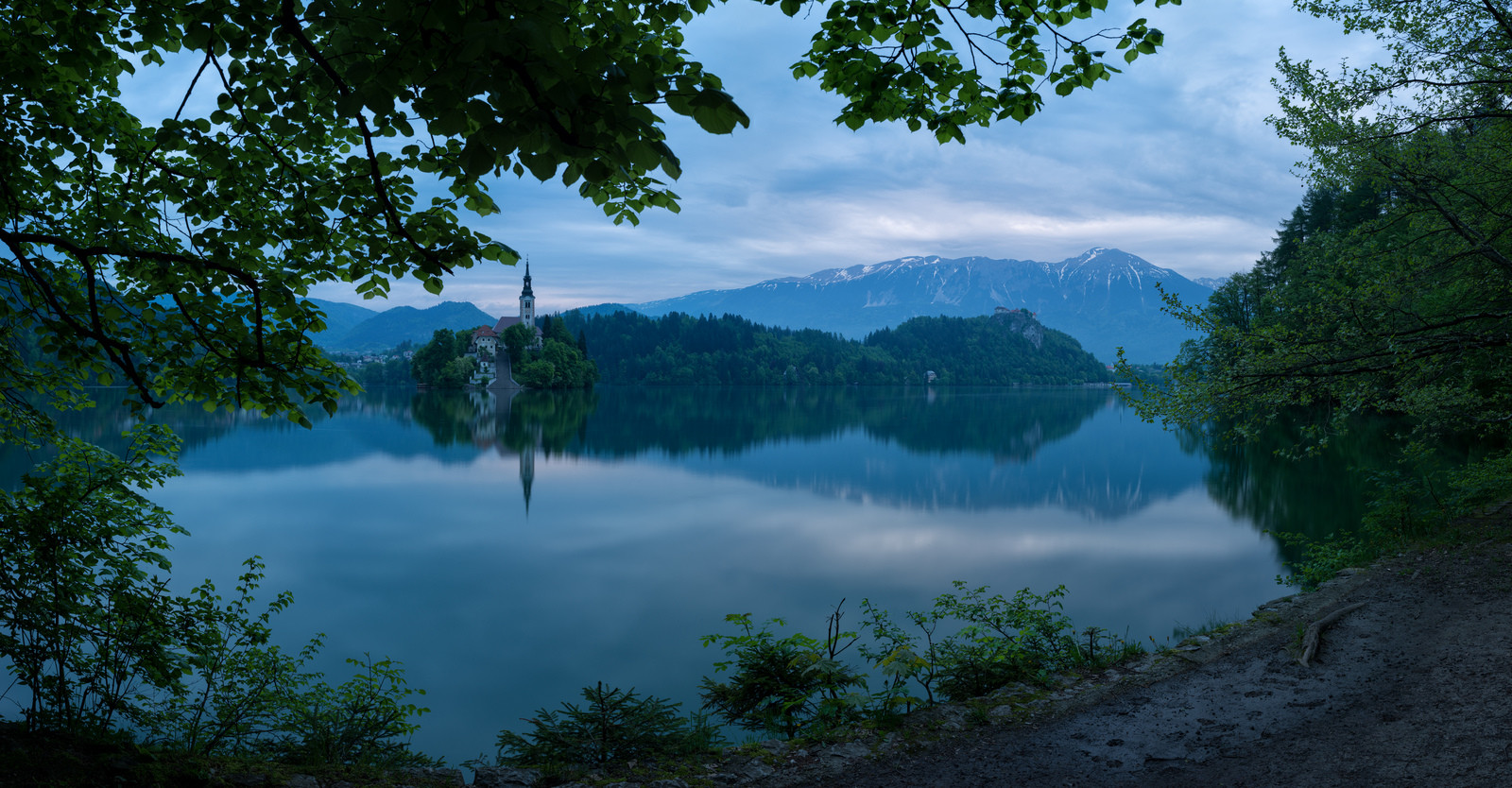 Красивое словенское озеро Блед – фотографии Словении