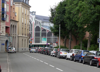 Улица в Бельфоре, Франция. Фото 3 – фотографии Франции