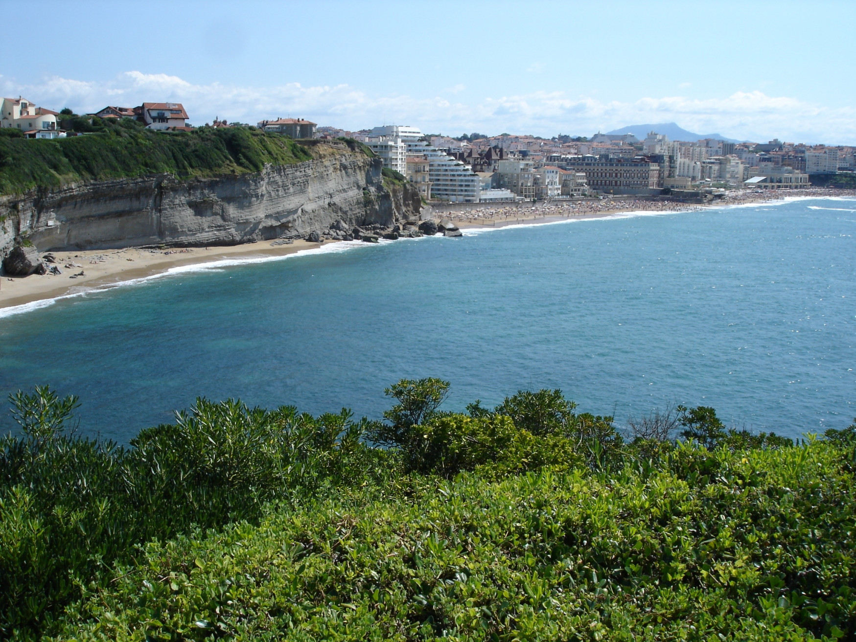 Берега в Биаррице, Франция. Фото 5 – фотографии Франции