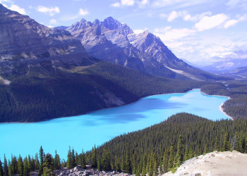 Озеро Пейто-(Peyto Lake)  – фотографии Канады
