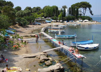 Пляж в Жуан-ле-Пен, Франция. Фото 5 – фотографии Франции