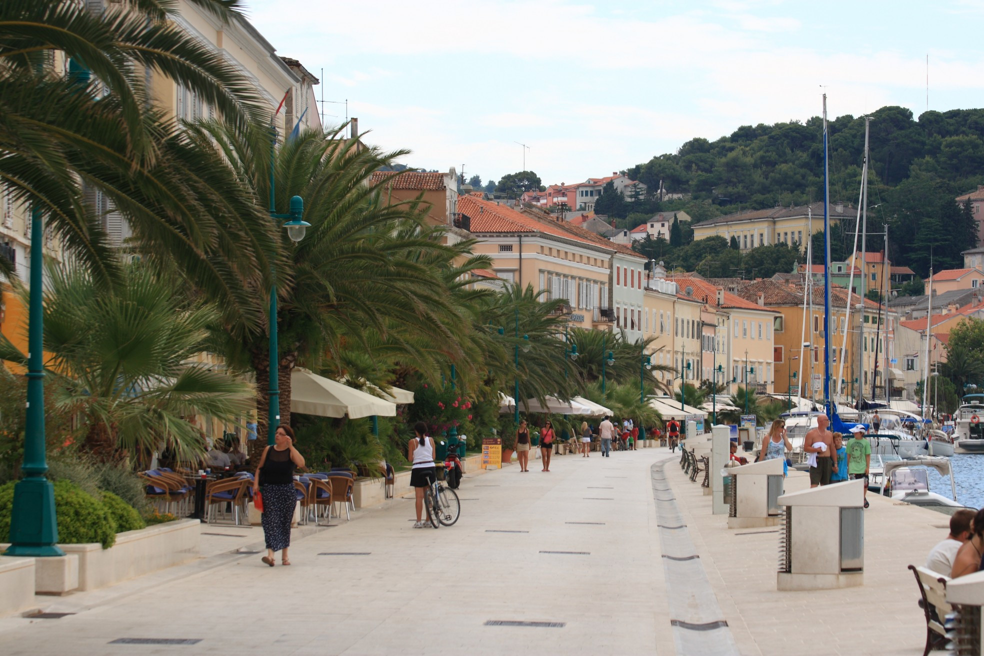 Набережная в Мали-Лошинь, Хорватия. Фото 5 – фотографии Хорватии