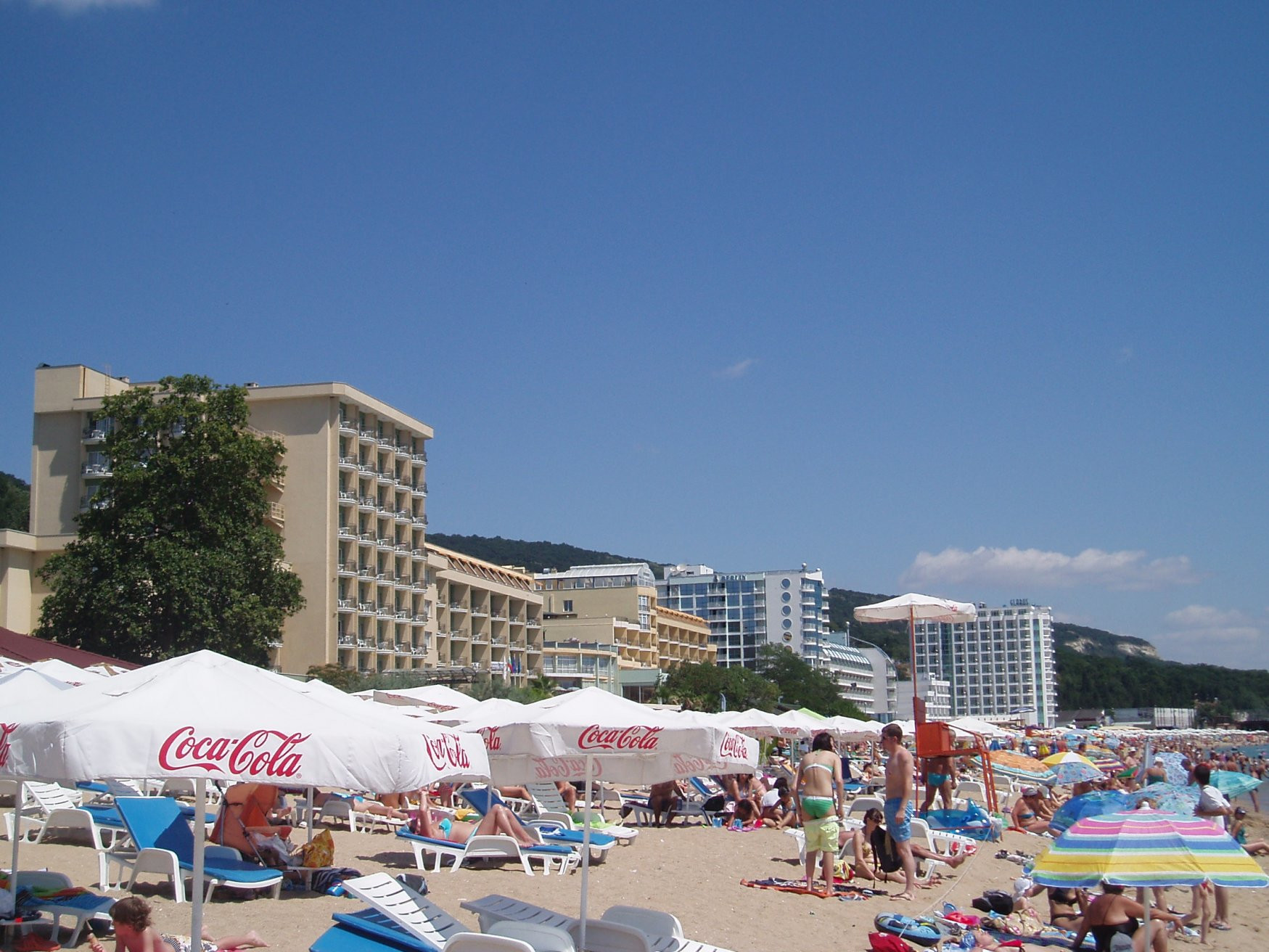 Пляж в Золотых песках, Болгария. Фото 13 – фотографии Болгарии