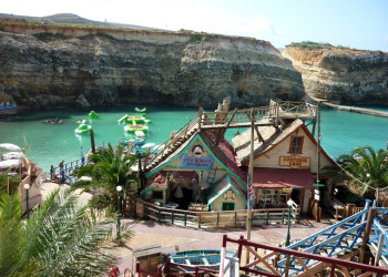 Деревня Попай (Popeye Village) на острове Мальта – фотографии Мальты