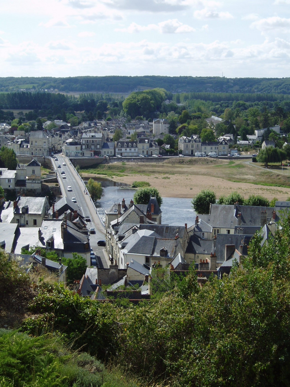 Мост в Шиноне, Франция. Фото 4 – фотографии Франции