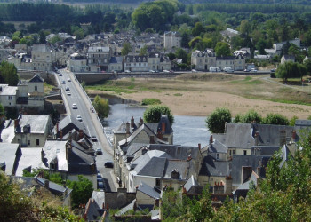 Мост в Шиноне, Франция. Фото 4 – фотографии Франции