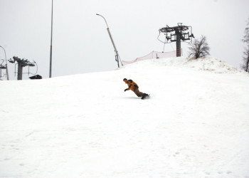 Лыжная трасса в Охта Парк, Россия. Фото 5 – фотографии России