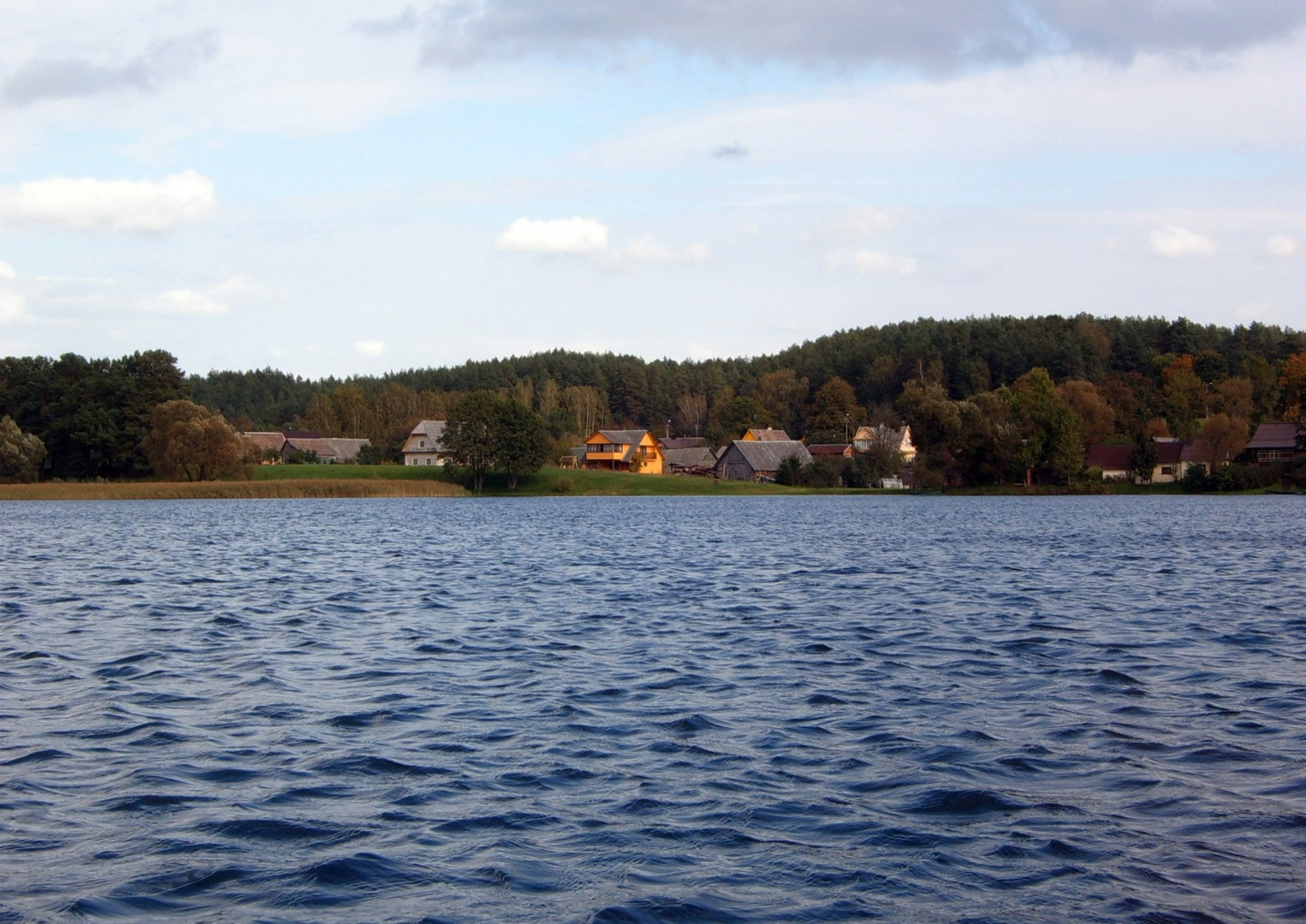 Озеро Лушяй возле Палуше – фотографии Литвы