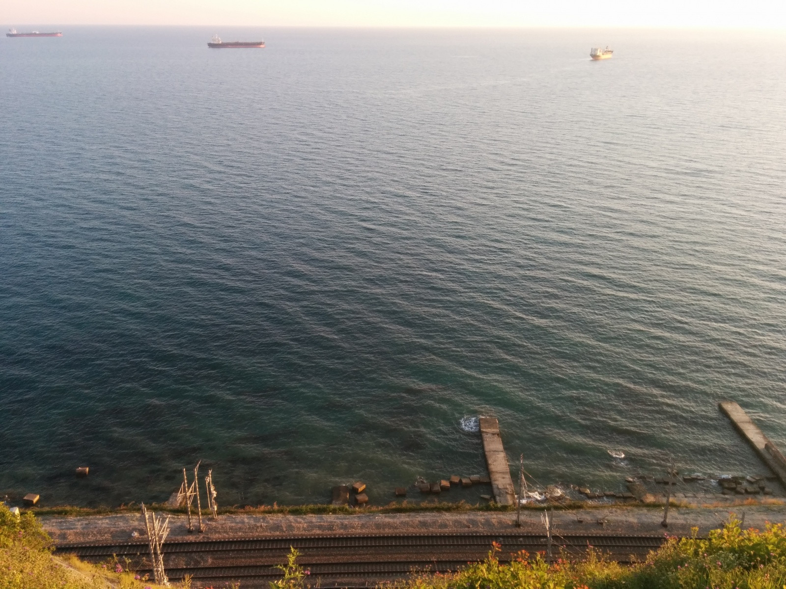 Вид с горы, Южный, Туапсе. Фото 12 – фотографии России