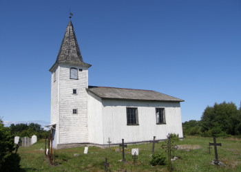 Церковь на острове Прангли – фотографии Эстонии
