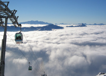 Подьёмник в Ле-Менюире, Франция. Фото 4 – фотографии Франции