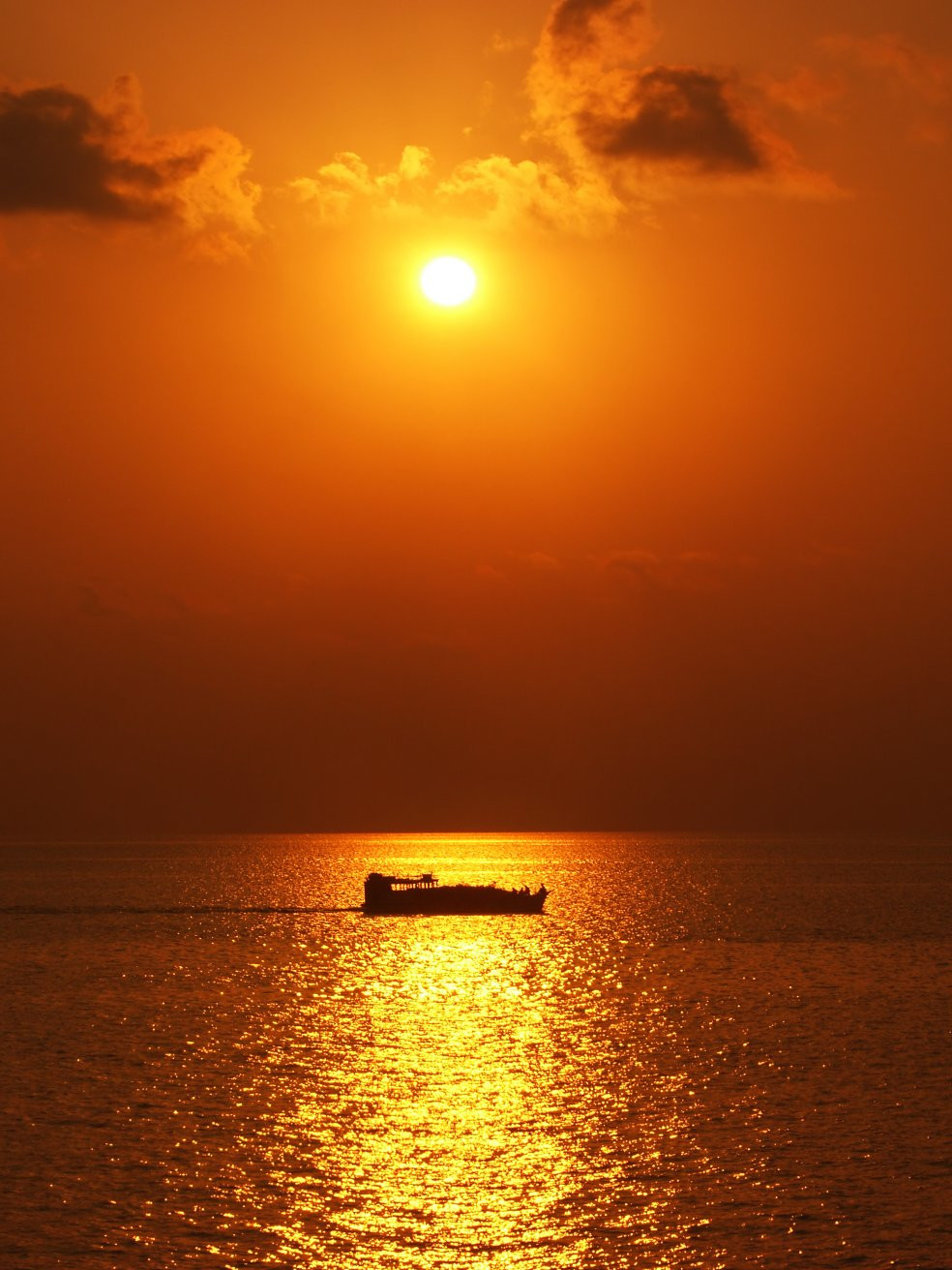 Закат в Ари Атолле, Мальдивы – фотографии Мальдивских островов