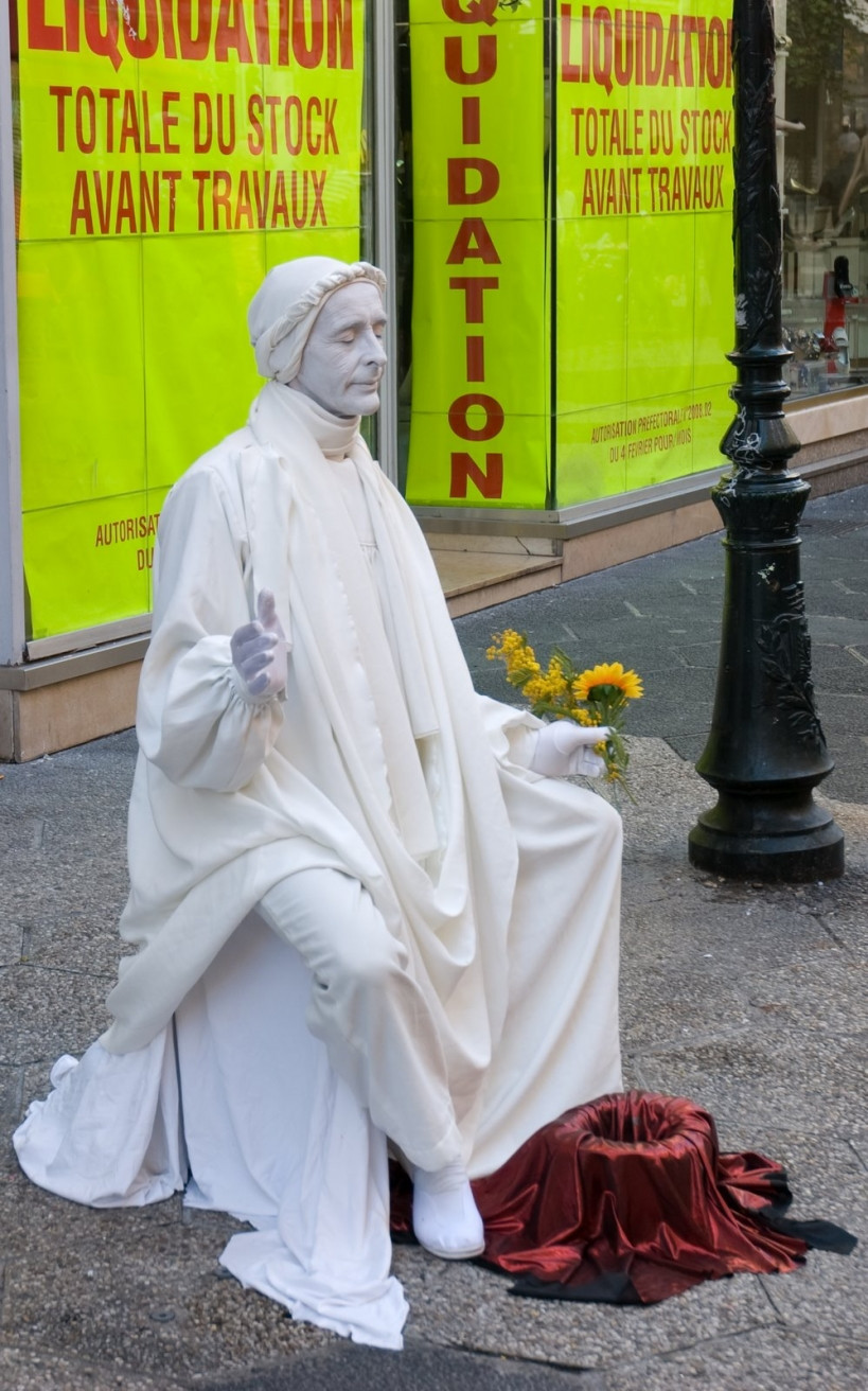 Скульптура в Ницце, Франция. Фото 1 – фотографии Франции