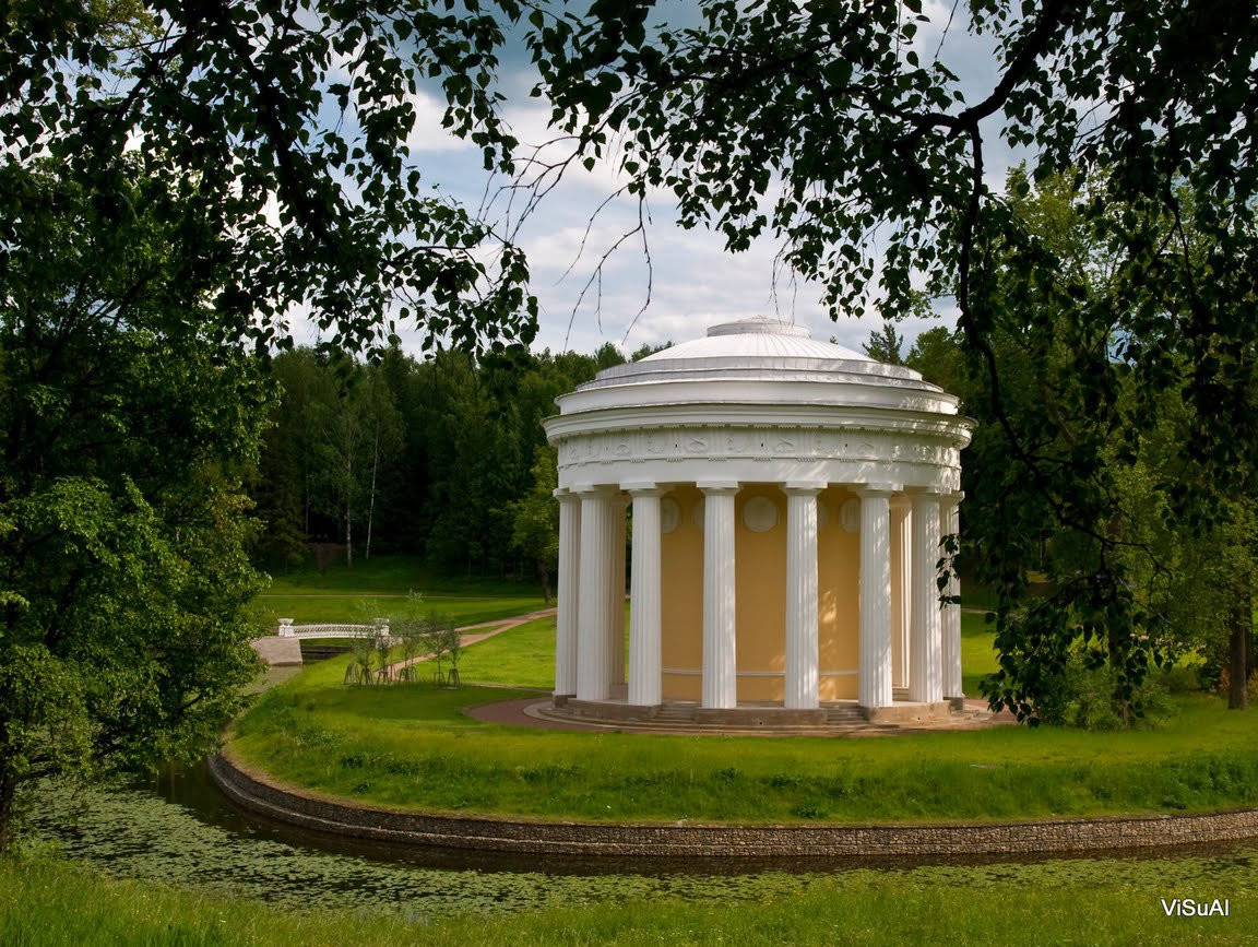 Ротонда в Павловске, Россия. Фото 1 – фотографии России