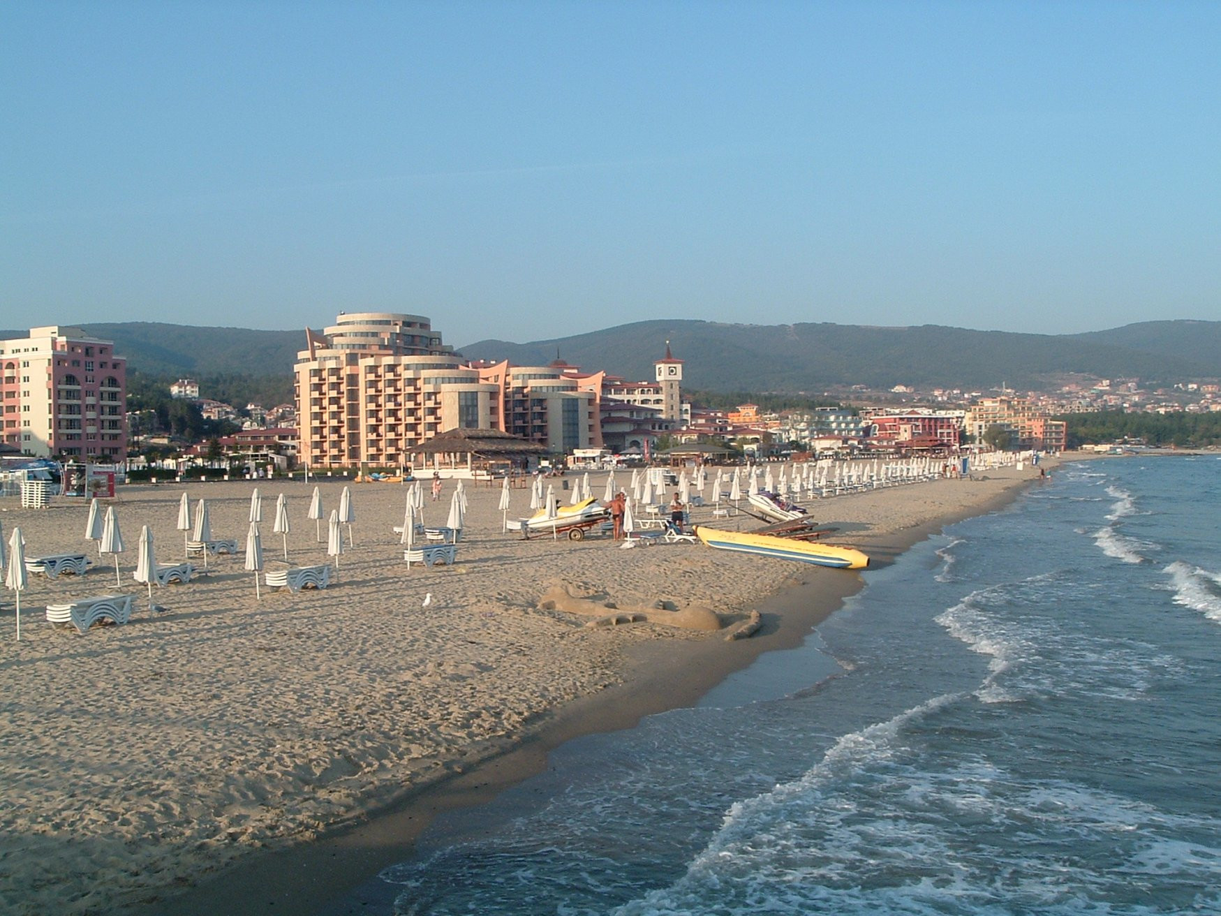 Пляж в Солнечный Берег, Болгария. Фото 28 – фотографии Болгарии