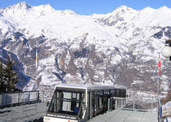 Подьёмник в Лез-Арк, Франция. Фото 3 – фотографии Франции