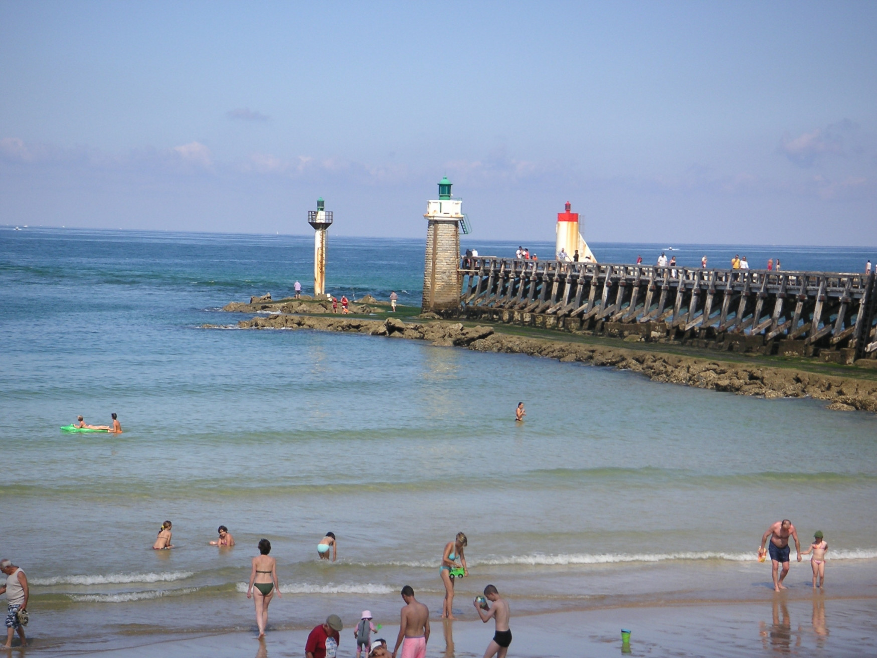 Пляж в Капбретоне, Франция. Фото 15 – фотографии Франции