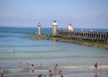 Пляж в Капбретоне, Франция. Фото 15 – фотографии Франции