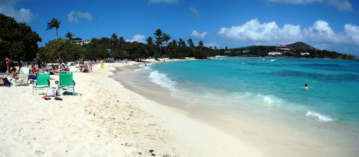 Пляжи острова Сент-Томас. Фото 1 – фотографии Виргинских островов (США)