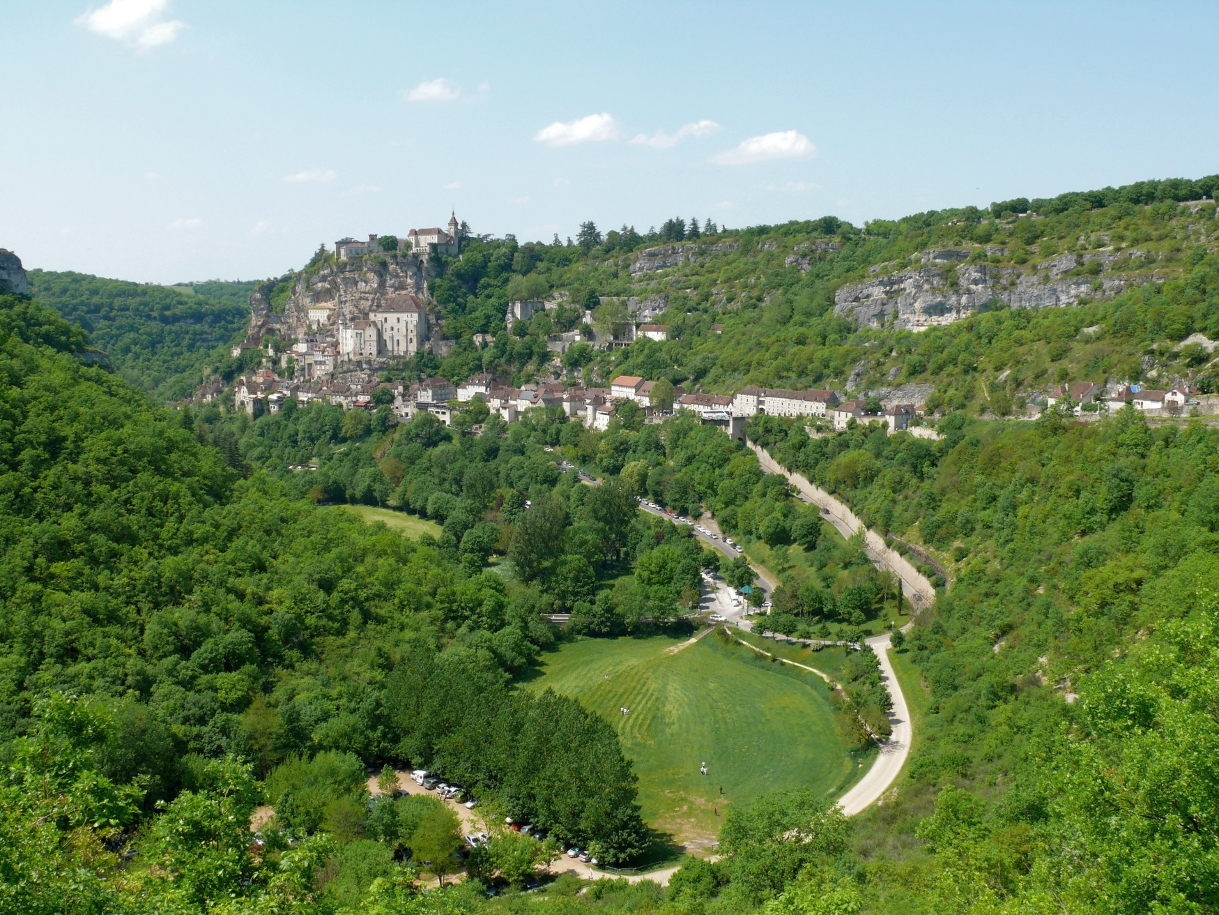 Природа в Рокамадуре, Франция. Фото 9 – фотографии Франции
