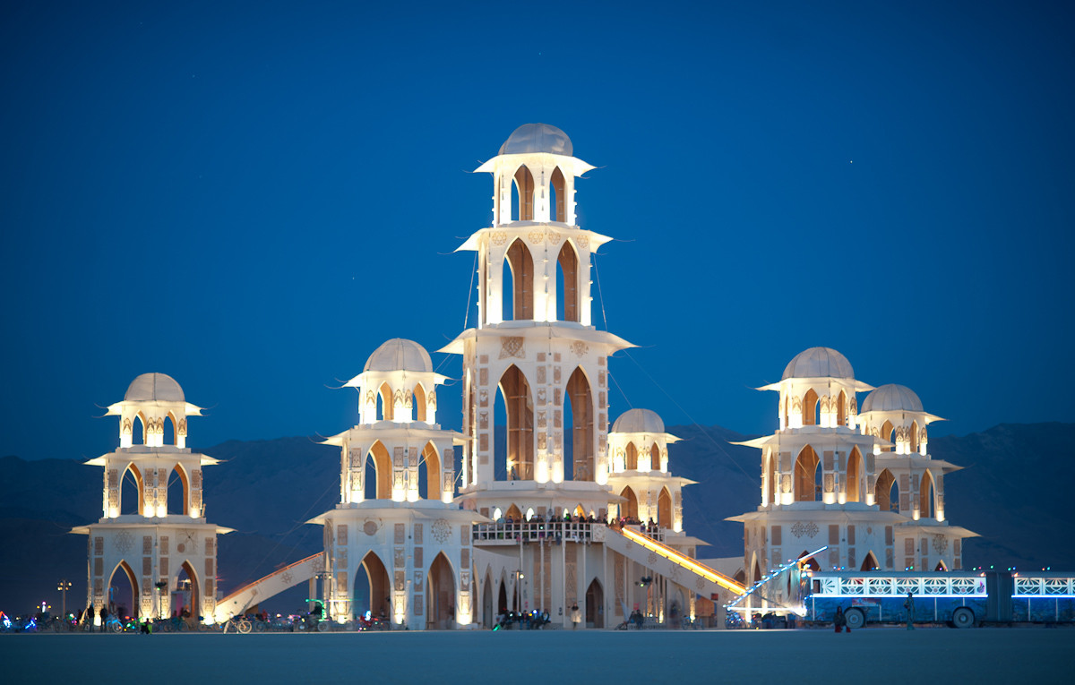 Фестиваль "Горящий человек", пустыня Невады, США. Фото 4 – фотографии США