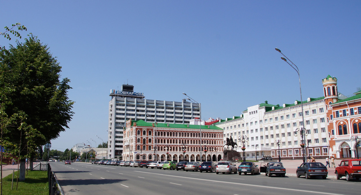 Площадь Оболенского-Ноготкова, Йошкар-Ола, Марий Эл. Фото 3 – фотографии России