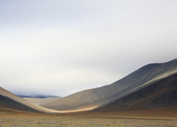Красивый пейзаж острова Врангеля, Чукотка – фотографии России