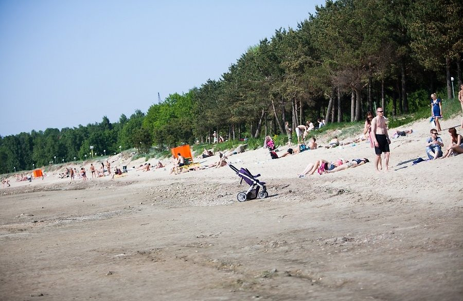 Пляж Строоми – фотографии Эстонии