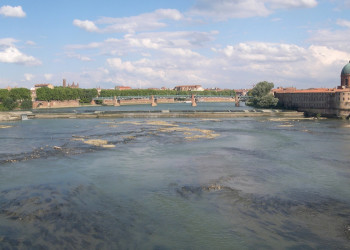 Река в Тулузе, Франция. Фото 8 – фотографии Франции
