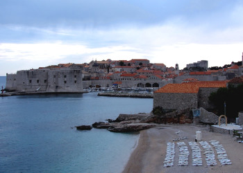 Пляж в Дубровнике, Хорватия. Фото 9 – фотографии Хорватии