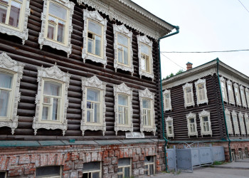 Деревянные дома в Томске. Фото 4 – фотографии России