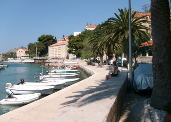 Набережная в Млини, Хорватия. Фото 1 – фотографии Хорватии