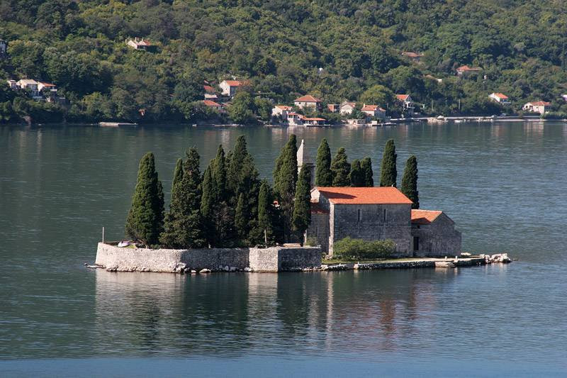 Остров в Пераст, Черногория – фотографии Черногории