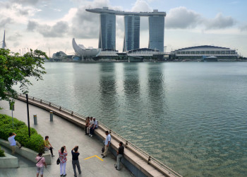 Отель Марина Бэй Сэндс в Сингапуре. Фото 15 – фотографии Сингапура