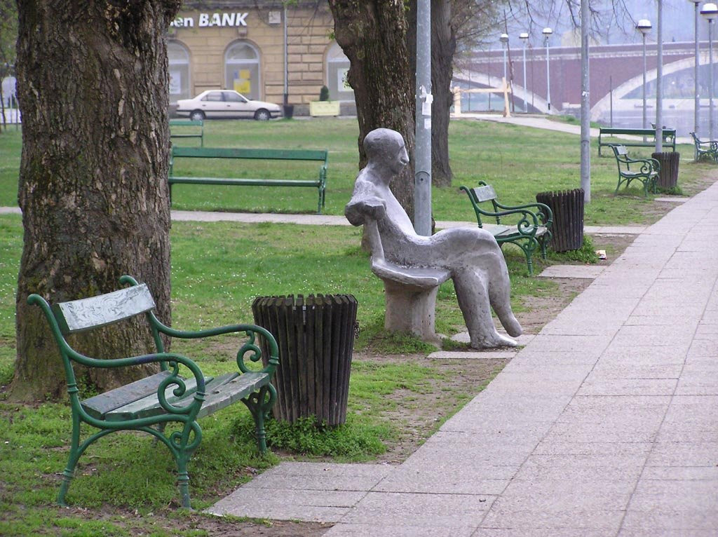 Набережная в Сисак, Хорватия – фотографии Хорватии