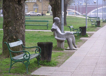 Набережная в Сисак, Хорватия – фотографии Хорватии