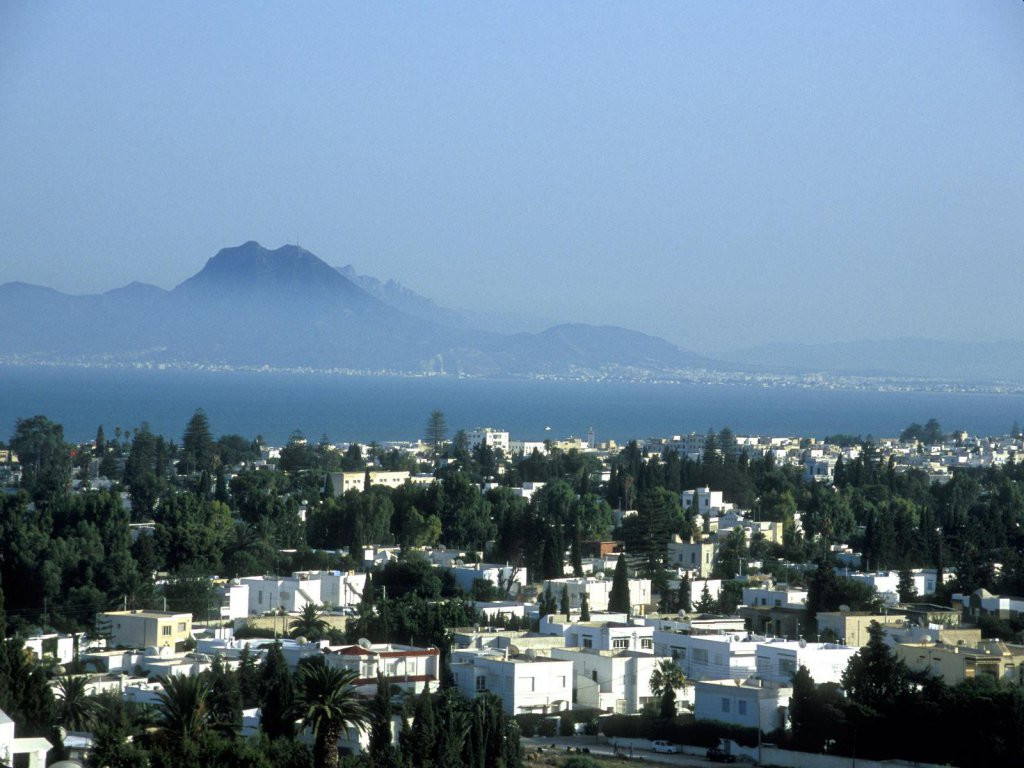 Панорамный  вид города, Северный Тунис. Фото 22 – фотографии Туниса