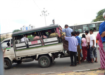 Транспорт в Янгоне, Мьянма. Фото 1 – фотографии Мьянмы