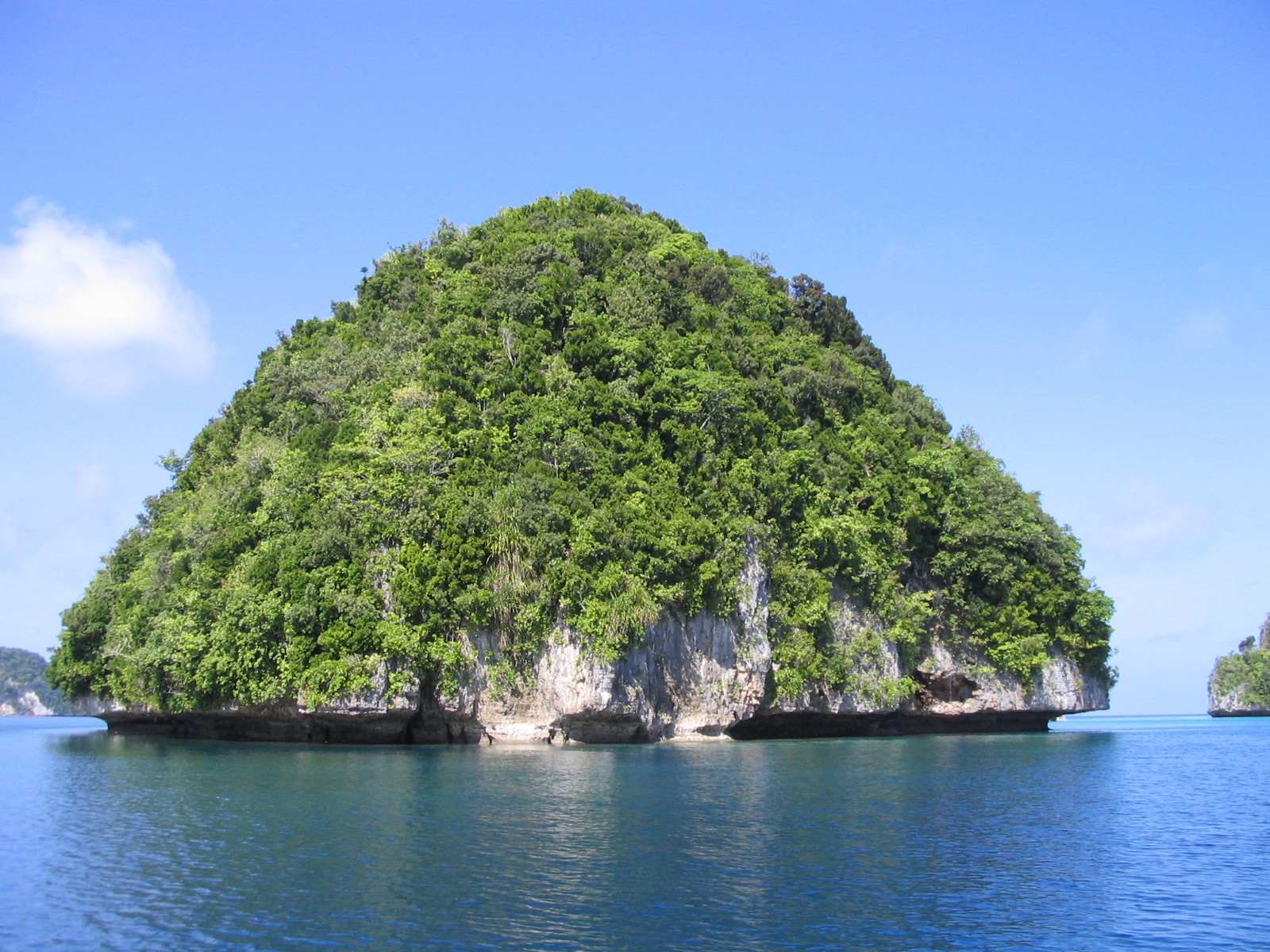 Один из сотен островов в Палау – фотографии Палау