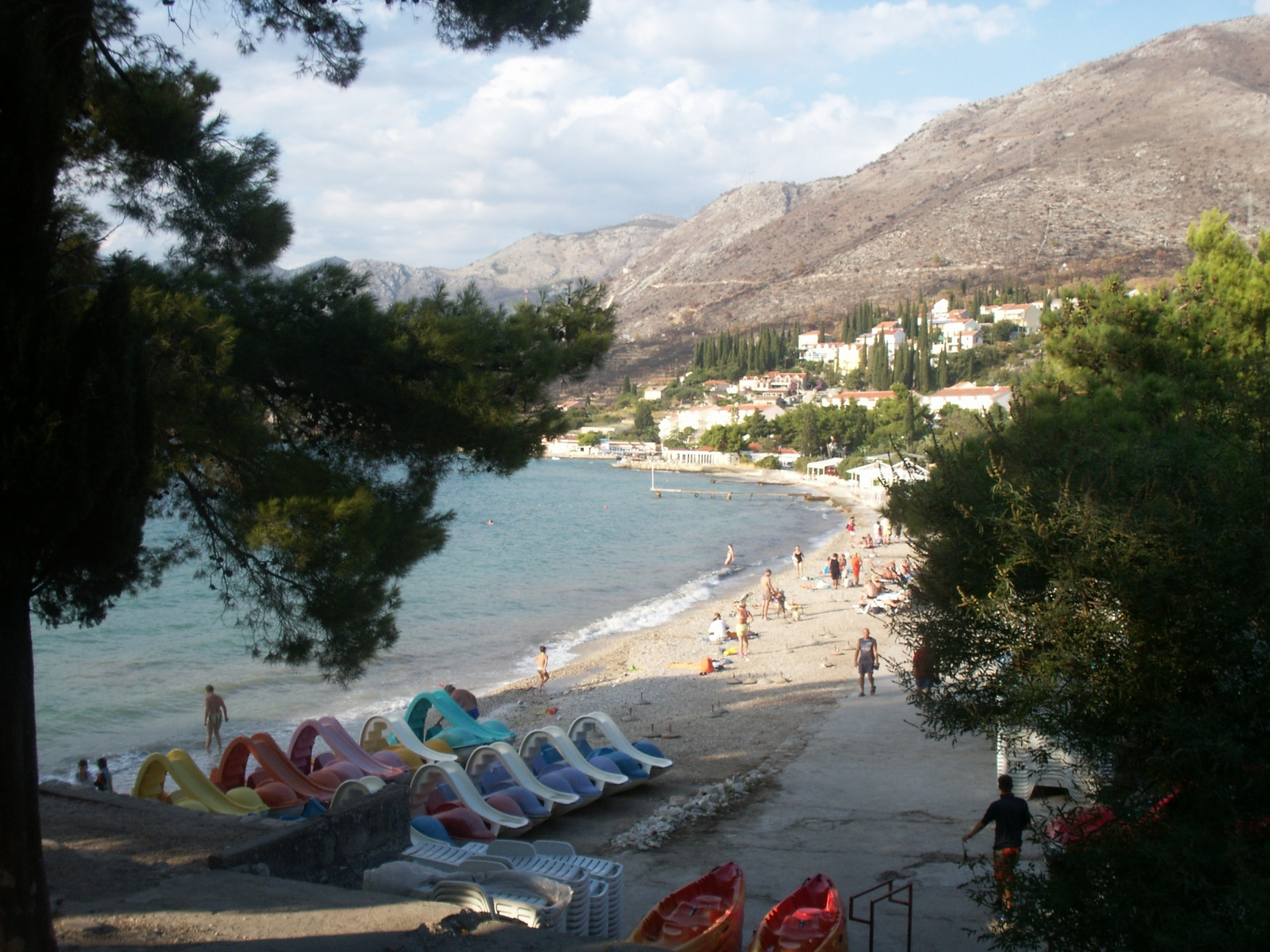 Пляж в Цавтате, Хорватия. Фото 3 – фотографии Хорватии