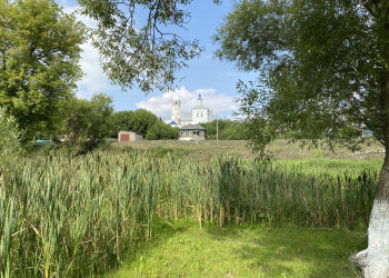 Вид на Церковь Рождества Богородицы с дороги, Михайлов – фотографии России