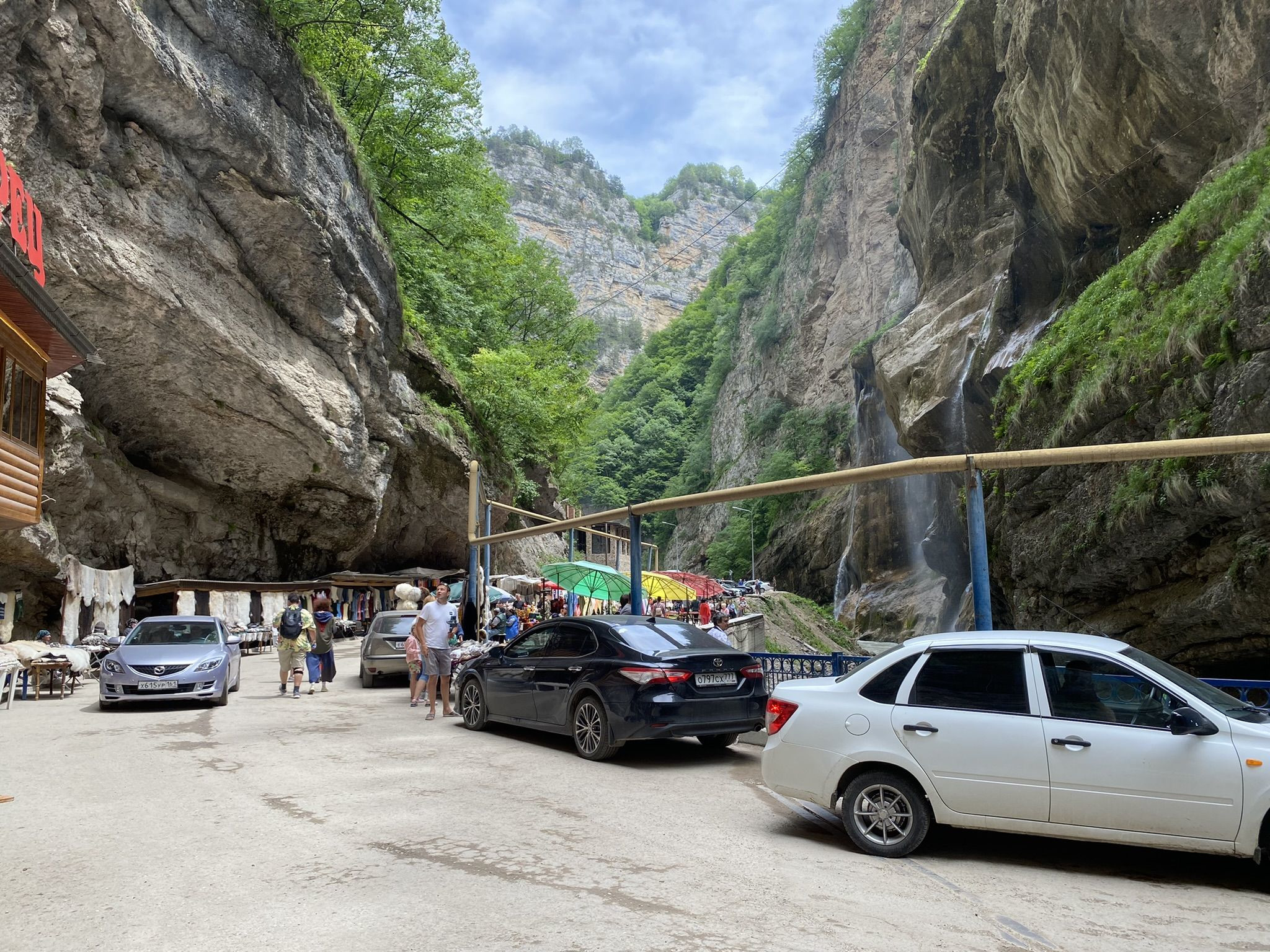 Чегемские водопады, Кабардино-Балкария, лето 2022 – фотографии России