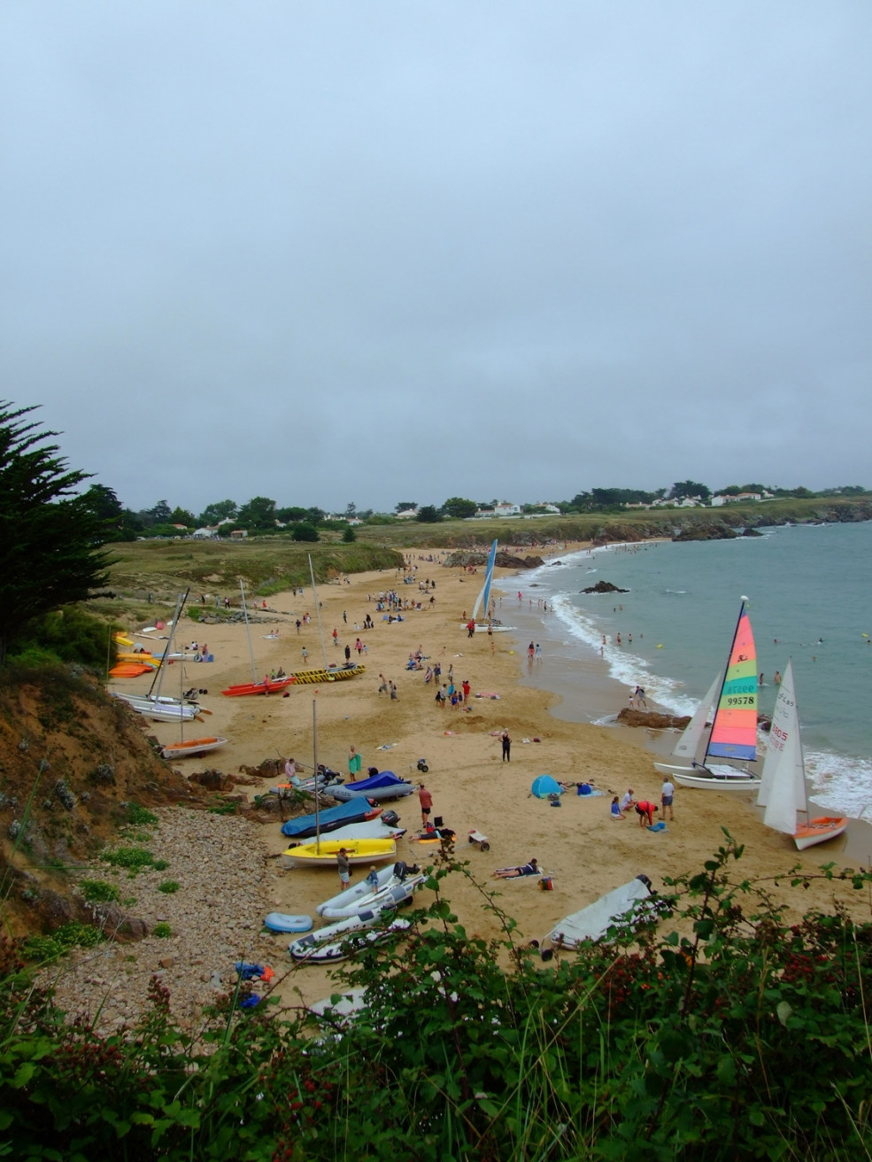 Пляж в Иль-Дье, Франция. Фото 2 – фотографии Франции