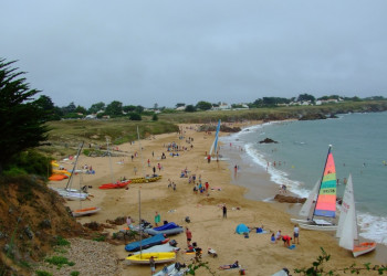 Пляж в Иль-Дье, Франция. Фото 2 – фотографии Франции