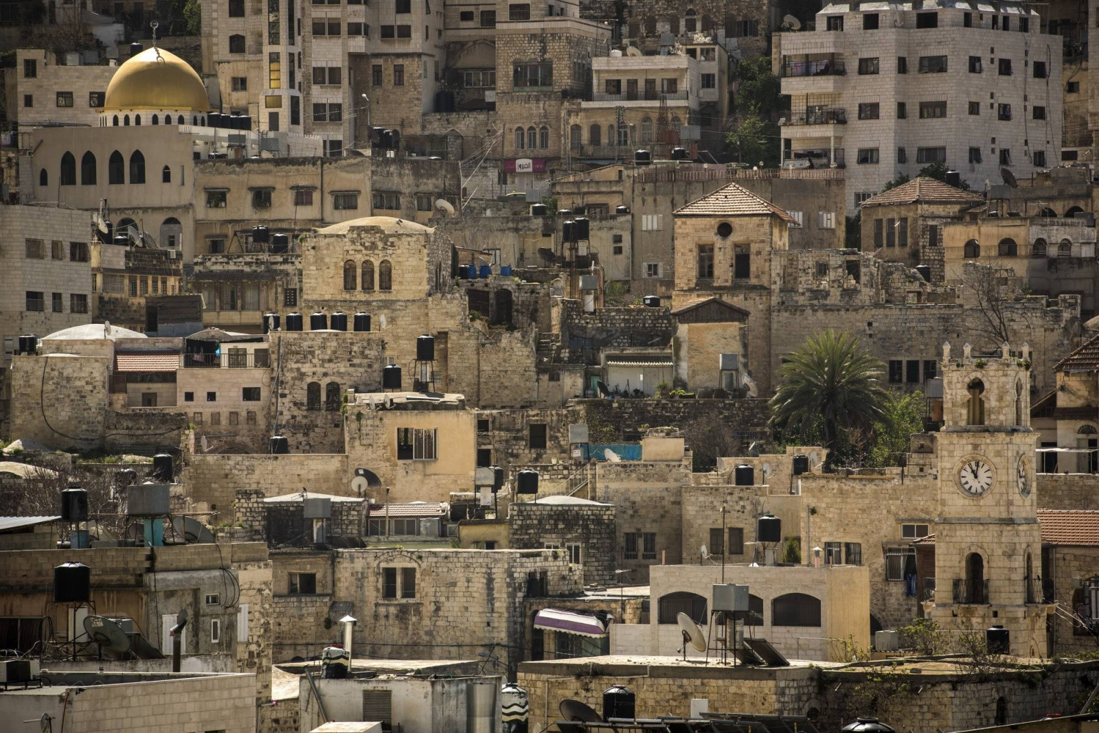 Город Наблус в Палестине, Израиль. Фото – фотографии Израиля